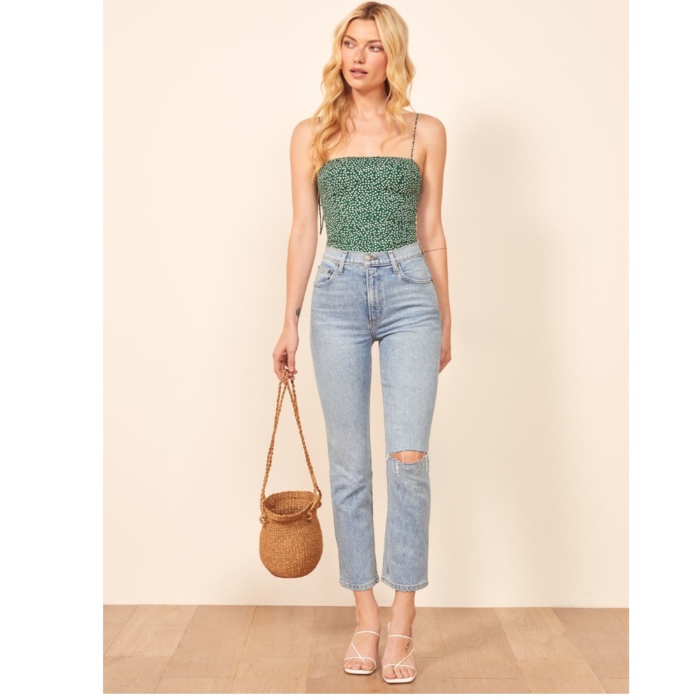 Reformation Liza Cropped Jeans